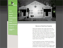 Tablet Screenshot of picketfenceproperties.info